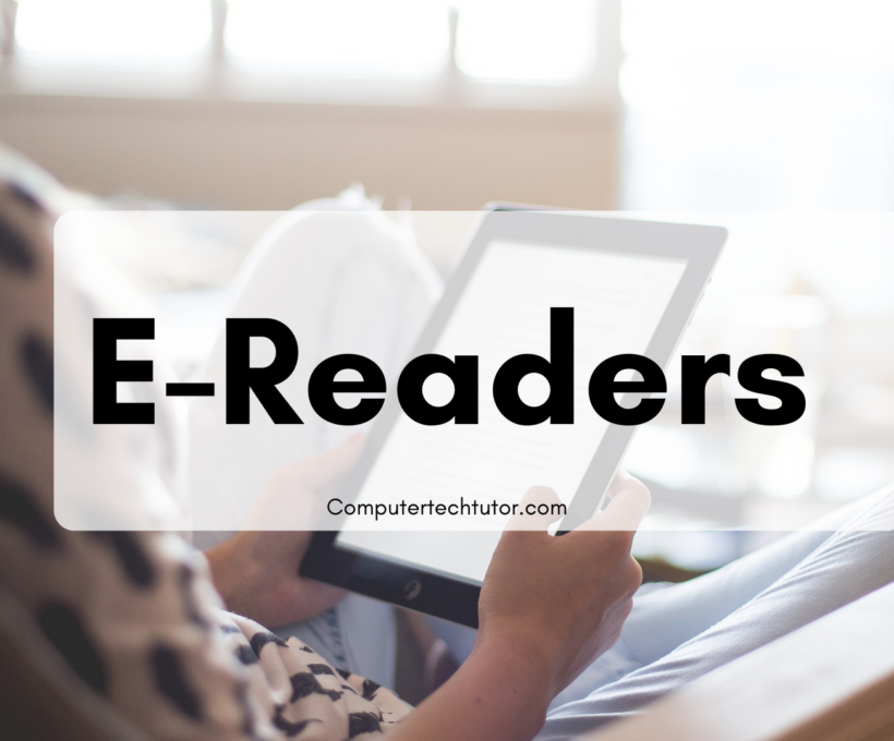 1.4 E-Readers