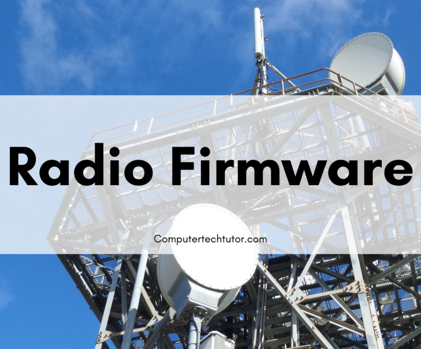 1.6 Radio Firmware