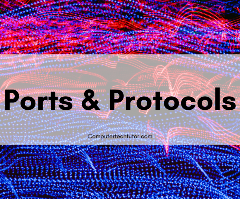 2.1  Ports & Protocols: 110 – POP3