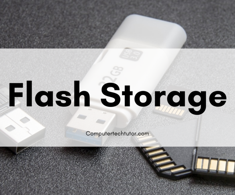 3.4 Flash Storage
